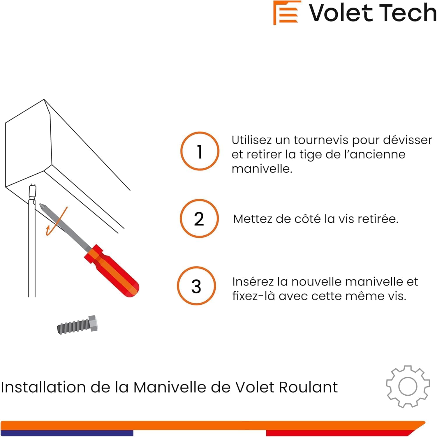 Conseils installation manivelle volet roulant