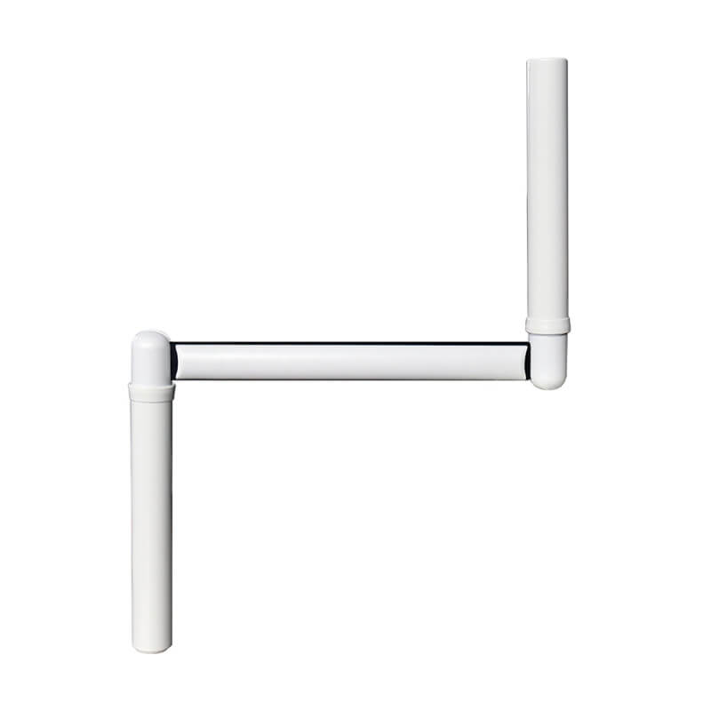 Poignée F301A de manivelle blanche 12 mm pour volet roulant