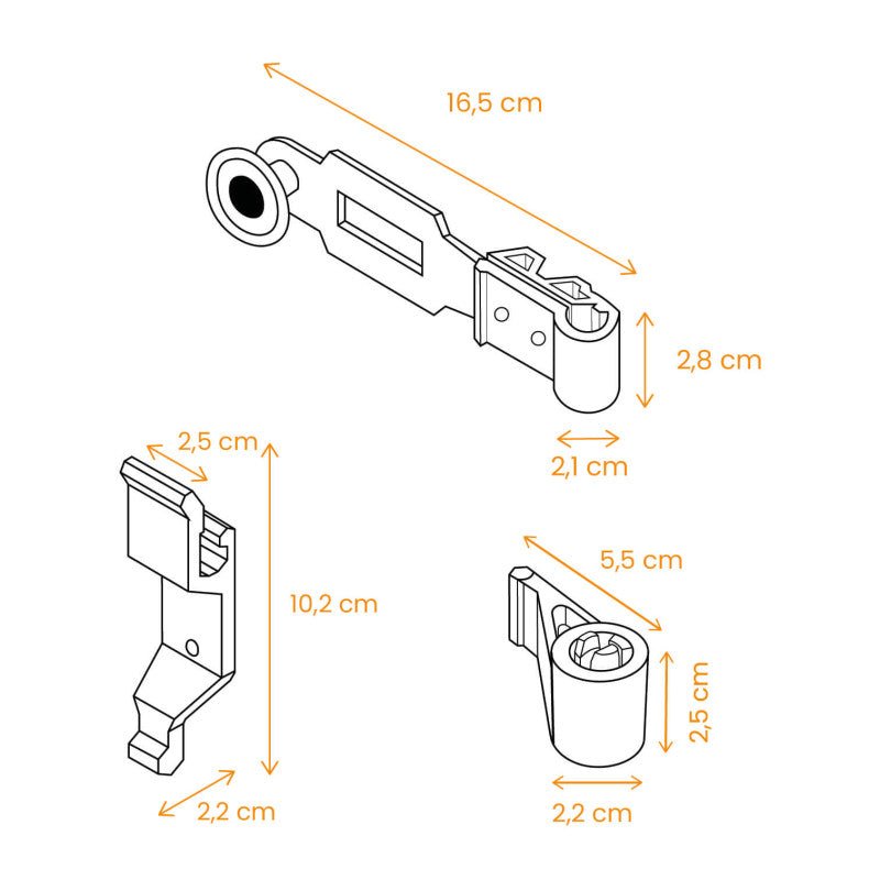 dimension espagnolette volet battant