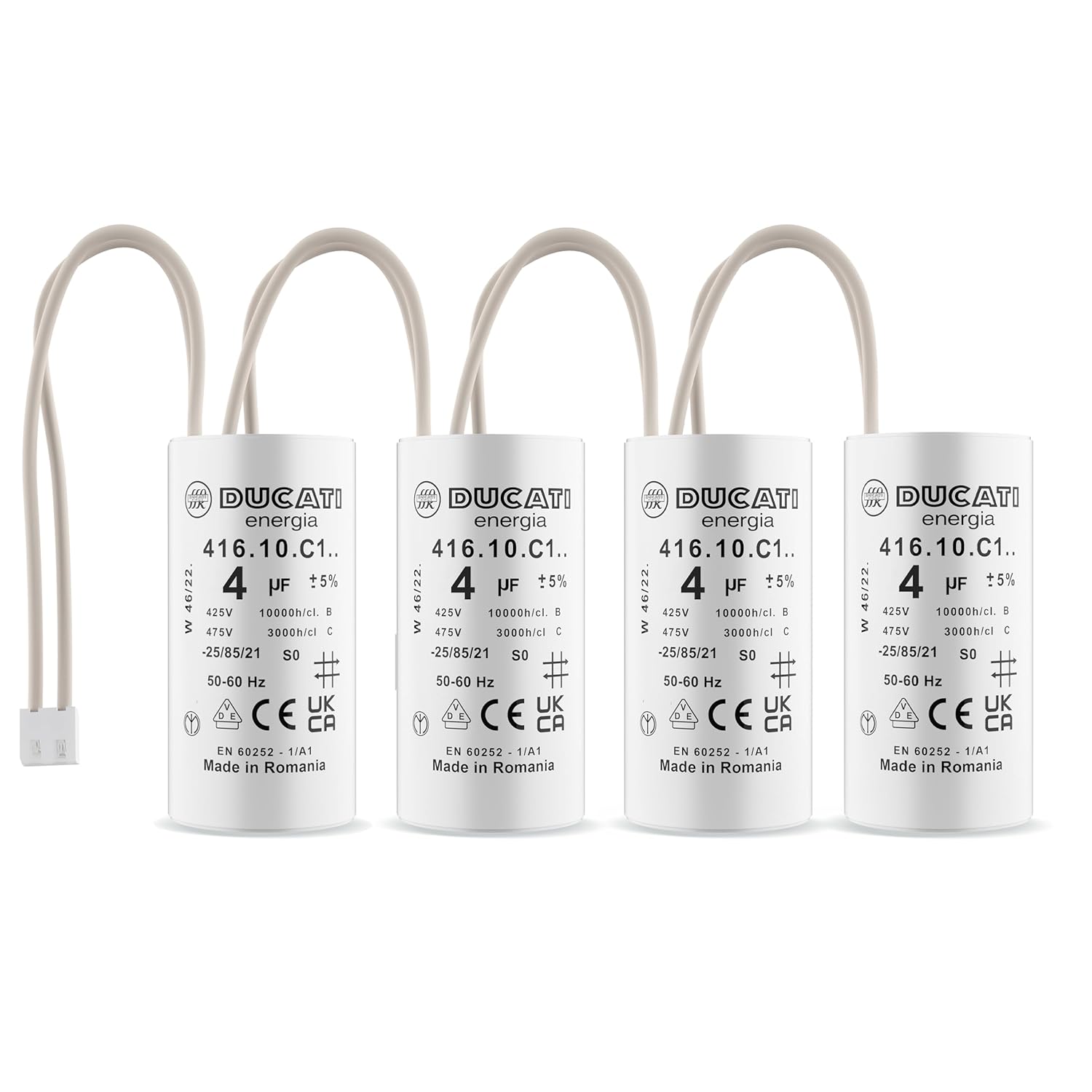 lot de 4 condensateurs 4uf pour moteur de volet roulant bubendorff