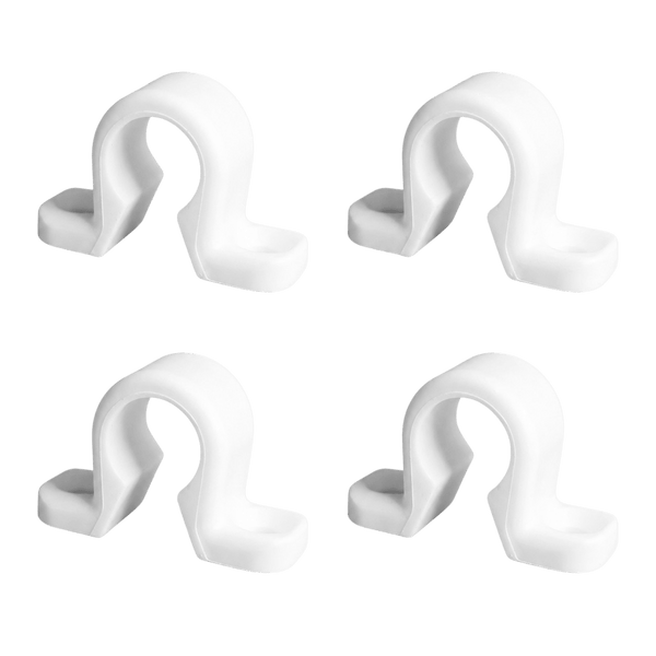 Lot de 4 colliers simple en composite pour espagnolette