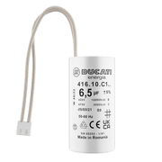 Condensateur 6,5uF fils moteur volet roulant Bubendorff