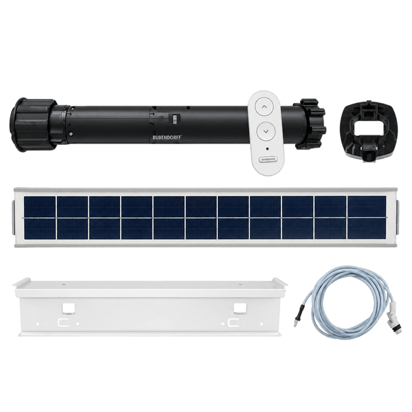 Kit Moteur Solaire Bubendorff 10 Nm Axe Ø50 avec Panneau Solaire