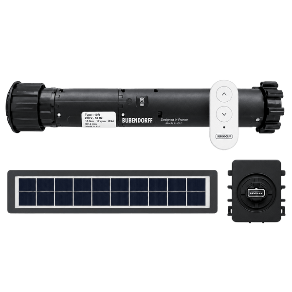 Kit Moteur Solaire Bubendorff 5 Nm Panneau 117 Remplacement CIA iD2