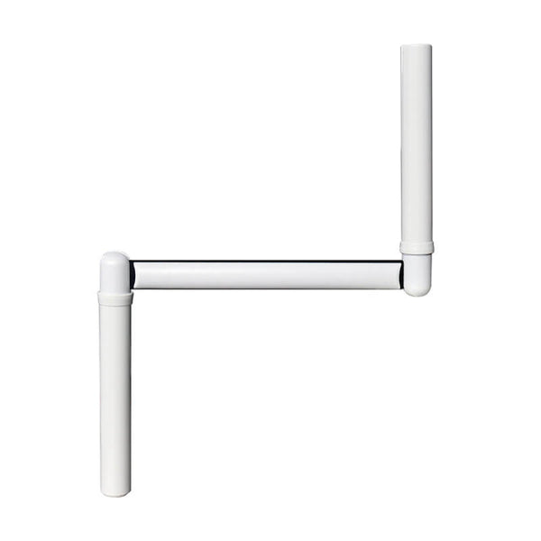 Poignée F301A de manivelle blanche 12 mm pour volet roulant