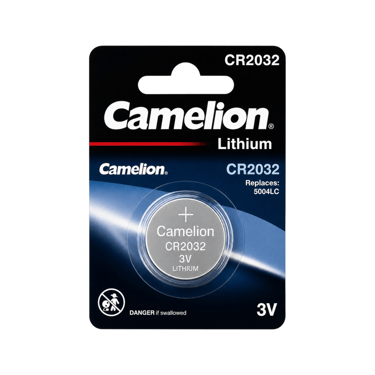 Pile bouton lithium 3V Camelion CR2032 pour télécommande de volet roulant Bubendorff V2, V3 et 3 boutons